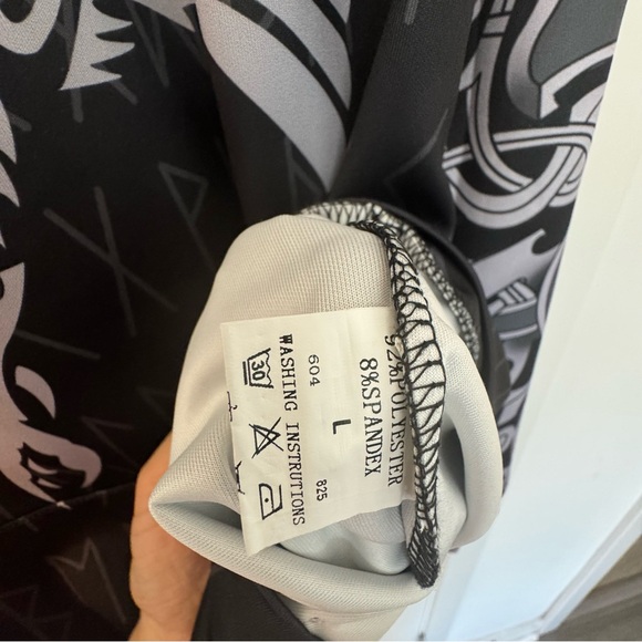 Mens viking style the raven of Odin tattoo special hoodie size L - Picture 5 of 9